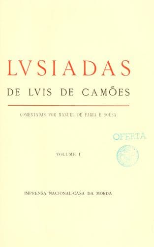 Capa de Os Lusíadas