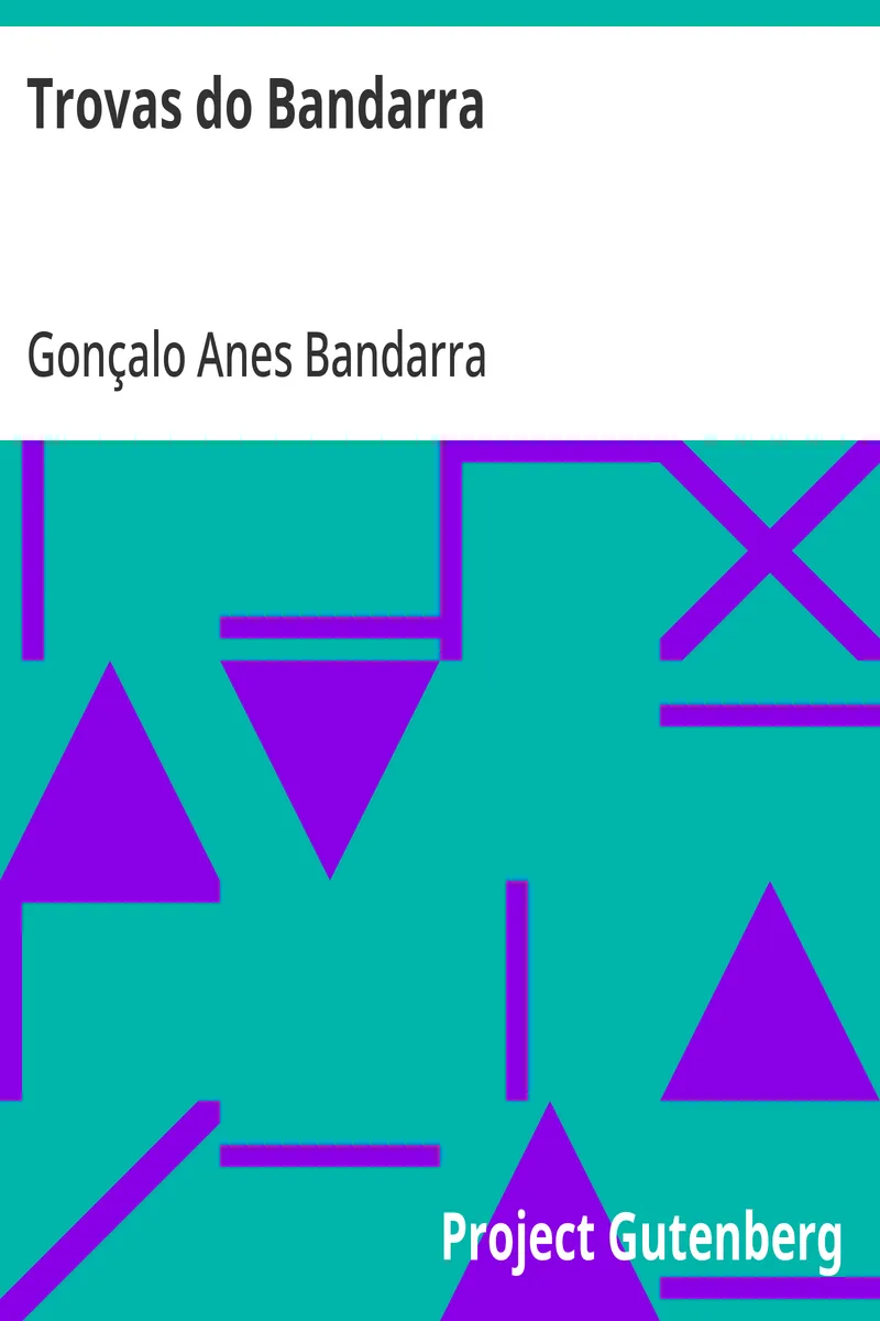 Capa de Trovas do Bandarra: natural da Villa de Trancoso, apuradas e impressas por ordem de um grande senhor de Portugal