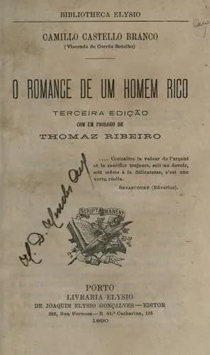O Romance de um Homem Rico