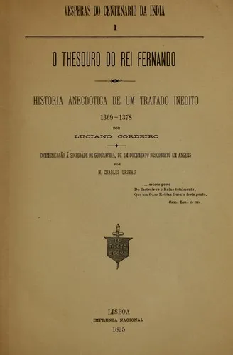 O thesouro do rei Fernando: historia anecdotica de um tratado inedito
